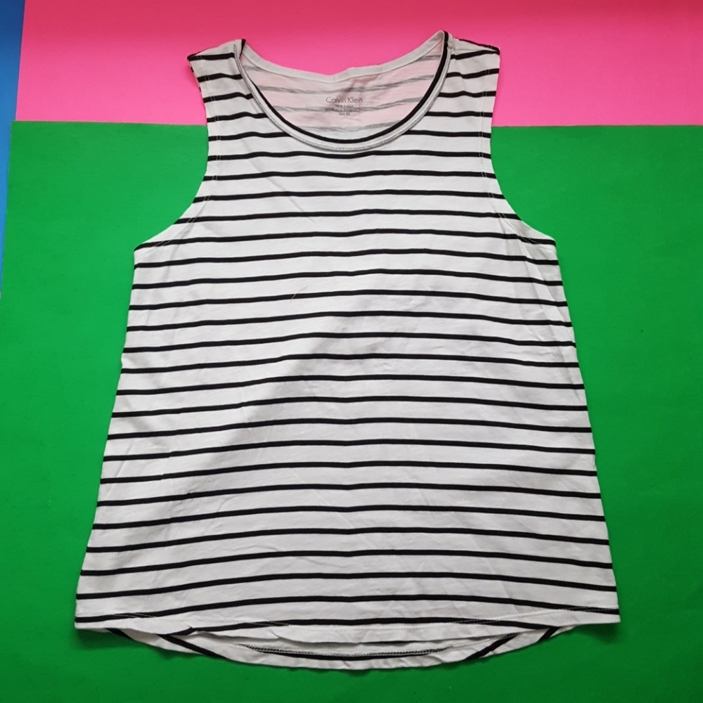 Calvin Klein Stripes Tank Top